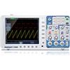PeakTech P 1240 - Oscilloscopio a 2 canali (60 MHz) con interfaccia USB, VGA, LAN e Schermo a colori TFT da 8 , 20 Modalità di misurazione automatica, Oscilloscopio a memoria digitale (10 MiB/Ch)