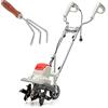 IKRA motozappa elettrica IEM 800S, larghezza di lavoro 30cm, profondità di lavoro 20cm, 800 W, incl. zappatrice manuale