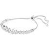 Swarovski Bracciale Swarovski Tennis Imber Rodio regolabile 5705451 Bracelet Cristalli