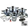 AMC PENTOLE padelle tegami a induzione 23 Pz + Set Coltelli 6 pz IN OMAGGIO