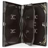 nobrand Custodie DVD 6 posti 22mm black nero, Pacco da 50 pezzi BOX35-6