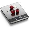RENPHO Bilancia Cucina Digitale 5 kg, 7 Unità, LCD, Acciaio | Bilancia da cucina con ampio display LCD, superficie acciaio inox e precisione fino a 1g,Calibra 2