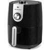 Orbegozo FDR 27, Friggitrice ad aria, 2,5 litri, termostato regolabile, timer, contenitore rimovibile con rivestimento antiaderente, lavabile in lavastoviglie, 1200 W