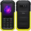 Tcl Cellulare 4G Lte RUGGED 3189 Dual SIM Illuminating yellow 3189D 3BLCWE12