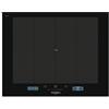 Whirlpool Piano cottura induzione 8 zone 6 SENSO Smp658C Ne Ixl Black (65cm)