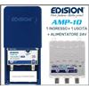 Edision Amplificatore di Segnale Antenna Tv Digitale Terrestre DVB-T2 Da Palo UHF 25db