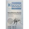 Khome K-home Zanzariera, 100% Poliestere, Nero, 150 cm x 180 cm (B x L)
