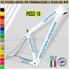 bici mbk bike SANTA CRUZ GIANT SPECIALIZ adesivi bici mtb compatibili GIANT SPECIALIZED TREK SCOTT CANNONDALE CUBE 2185