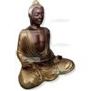 FratelliVagnoni STATUA BUDDHA BUDDA BUDDAH 48 IN VETRO RESINA INTERNO ESTERNO ARTE SACRA ARREDO