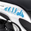 Kit 2 adesivi Evoluzione compatibili con Honda SH 125 scegli colore cod. 2028
