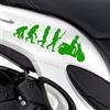 Kit 2 adesivi Evoluzione compatibili con Honda SH 125 scegli colore cod. 2028