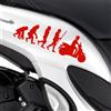 Kit 2 adesivi Evoluzione compatibili con Honda SH 125 scegli colore cod. 2028