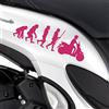 Kit 2 adesivi Evoluzione compatibili con Honda SH 125 scegli colore cod. 2028