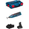 Bosch Powertools Utensile Multifunzione BOSCH GRO 12V-35 (1 x 6,0 Ah + GAL12V-40 + L-Boxx 102)
