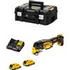 DeWalt Utensile Multifunzione DeWALT DCS355D2T (2 x 2,0 Ah + DCB107 + TSTAK II)