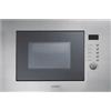 Candy MIC20GDFX Wave 600 Full Door Forno a Microonde da Incasso, 20 Litri, 800W, 8 Livelli di Potenza, 13 Programmi, Funzione Defrost, Avvio Rapido, Blocco di Sicurezza, Inox, 59.5 x 34.35 x 38.8 cm