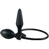 YOU2TOYS Plug anale gonfiabile dilatatore butt dildo in silicone con ventosa tappo black