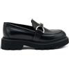 FRAU 85N4-SETAASPORT-NERO Mocassino Donna YRB AI25