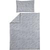 Meyco dbo+fiocco, 100 x 135 cm, zebra, grigio