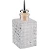 APS 93359 - Bottiglia amara in vetro, beccuccio in sughero e acciaio inox, 0,1 litri, cocktail, liquore