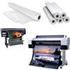 ROTOLO PLOTTER GR. 180 CARTA TRATTATA BIANCA TECNICA E GRAFICA MT 35 3 ALTEZZE