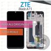 ZTE DISPLAY ZTE BLADE A71 A7030 SCHERMO LCD + VETRO TOUCH SCREEN COMPLETO DI FRAME