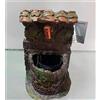 Fontana per Presepe, Acquario in Resina con Pompa Elettrica 11 X 8 x h11cm