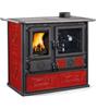 La Nordica Cucina a Legna Nordica Rosetta Liberty 7.2 Kw Bordeaux Mod. 7013150