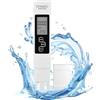 NEUTYPECHIC Phmetro per Alimenti, Misuratore Acqua, TDS EC e Temperatura 3 in 1, Adatto per Acqua Potabile, Acqua di Rubinetto, Piscine, Depuratori D'acqua, Acquacoltura, Acquario,Terreni Agricoli