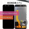 Honor DISPLAY HONOR 8 PRO DUK-L09 AL20 TL30 V9 LCD SCHERMO FRAME NERO VETRO TOUCH