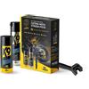 Bardahl Kit Bardahl Grasso Catena + Pulitore Sgrassatore K9 + Spazzolino per Moto Strada