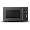 Toshiba MW3-AG20PE(BK) Forno a microonde con grill 20 l, 3 in 1, sbrinamento chef, forno a microonde, grill, station wagon, 5 livelli di potenza, 8 programmi automatici, facile da pulire, nero