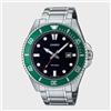 Casio Orologio da polso uomo CASIO MDV-107D-3A | Resistenza all'acqua 200M, Rota un...