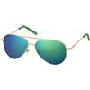 Polaroid Occhiali da Sole POLAROID KIDS PLD 8015/N J5G GOLD 52/12/135 JUNIOR