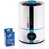 Ariete Sani-Jet Air Umidificatore Igienizzante 2836 30W 3 livelli Bianco/azzurro