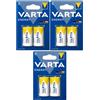 VARTA batterie pile VARTA alcalina C mezzatorcia made in germany scegli quantità