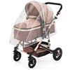 topolenashop Parapioggia Per Passeggino Antivento Per Passeggino Trasparente 140x150 7837095
