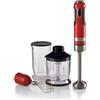 Ariete Frullatore a immersione Moderna 602 1000W 10 velocità + turbo Rosso