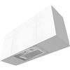 GLEM GHF545IX CAPPA SOTTOPENSILE 52 CM 3 VELOCIT FILTRO CARBONE INOX