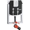 GROHE MODULO GROHE UNISET INCASSO 80MM WC SOSPESI CASSETTA SCARICO 38729000 38729
