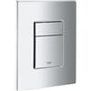 GROHE PLACCA GROHE DUE TASTI SKATE COSMOPOLITAN 156 X 197 CROMO ABS DUAL FLUSH E START