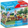 Playmobil City Life Set 70990 Nonni con bambino e cane a piedi nuovo imballato