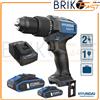 HYUNDAI TRAPANO AVVITATORE A PERCUSSIONE BRUSHLESS 2 BATTERIE 20V 2AH + VALIGIA