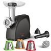 Non applicabile Moulinex ME4728 Successor Tritacarne, 2000 W, 3 Accessori, Taglio perfetto fino