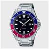 Casio Orologio da polso uomo CASIO MDV-107D-1A3 | 200M resistenza all'acqua, marciu...