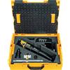 Rems Tagliatubi a batteria Nano (tagliatubi, batteria agli ioni di litio, 10,8 V, 1,3 Ah, caricatore rapido, ruote di contropressione, chiave monocromatica, borsa per il trasporto)