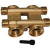 ICMA COLLETTORE COMPLANARE ICMA RISCALDAMENTO 3/4 2+2 ATTACCHI 1/2" COMPONIBILE