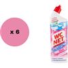 Fresh WC NET CANDEGGINA Gel FLOWER FRESH Disinfettante per Sanitari - 700mL x 6pz