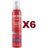 BILBA 6 PZ BILBA SPUMA CRISTALLI LIQUIDI CON SEMI DI LINO EXTRA FORTE 200ML
