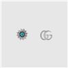Gucci Timepieces Orecchini Gucci GG Marmont Flower YBD527344001 earrings Donna Argento Fiore